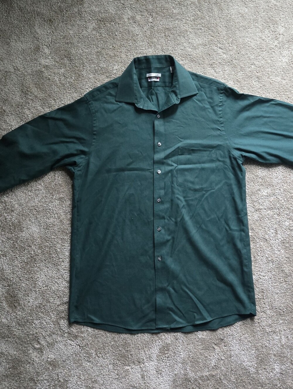 Van Heusen Evergreen Long-Sleeve Button-Down Shirt